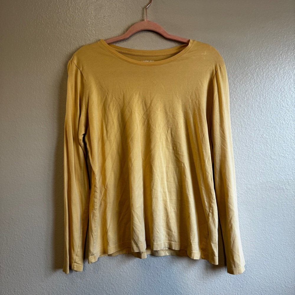 Yellow Long Sleeve Shirt